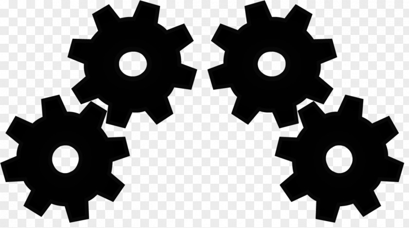 Factory Background Gear Train PNG