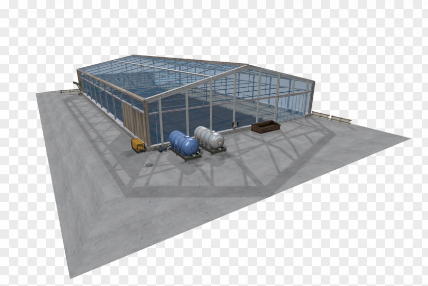 Farming Simulator Roof Greenhouse Composite Material Daylighting Steel PNG
