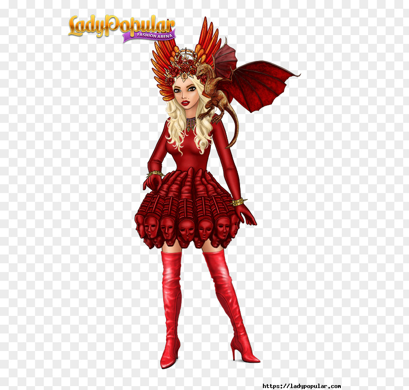 Good Vs Evil Lady Popular Fashion Costume Designer PNG