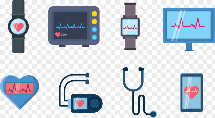 Medical Health Examination Icon Medicine Electrocardiography PNG