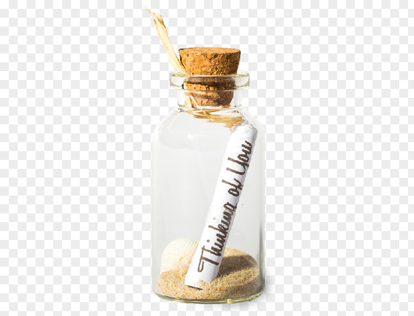 Message In Bottle Glass Flavor PNG