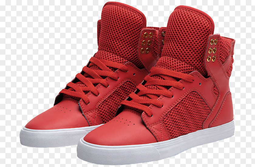 Reebok Skate Shoe Sneakers Red Supra PNG