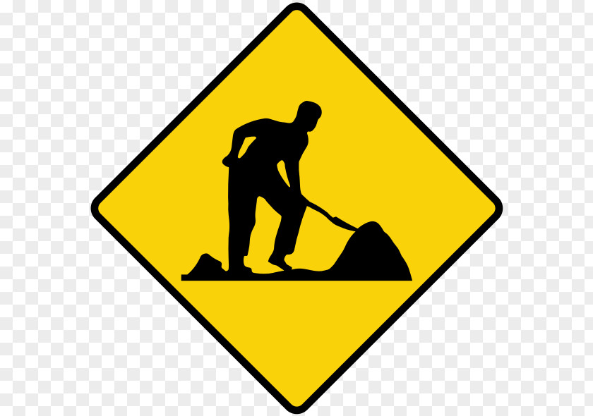 Road Roadworks Traffic Sign Construction PNG