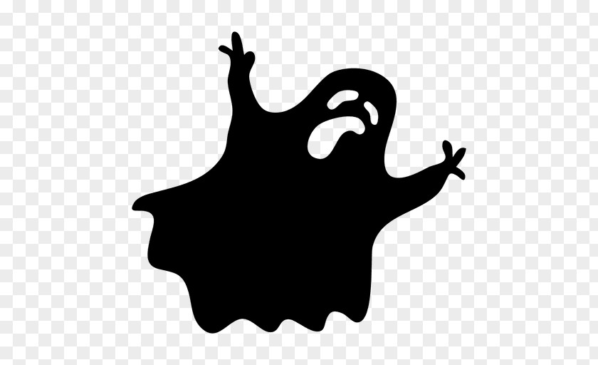 Silhouette Ghost PNG