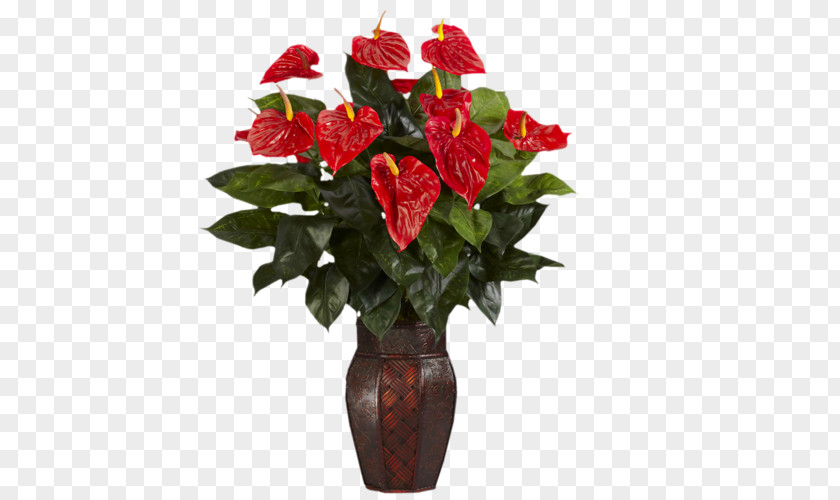 Vase Artificial Flower Decorative Arts Houseplant PNG