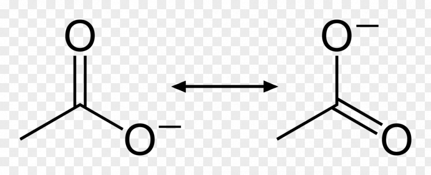 Acetate Resonance Anioi Ion Chemical Compound PNG