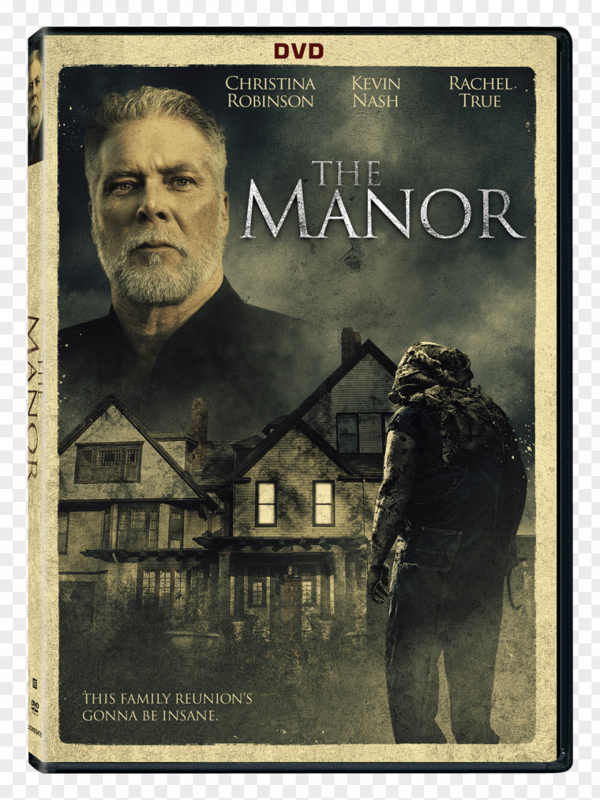 Dvd Jonathon Schermerhorn The Manor DVD Film Cover Art PNG