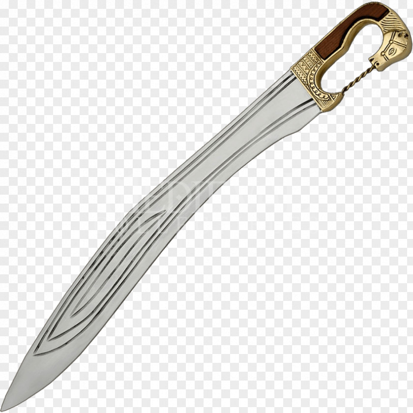 Knife Falcata Throwing Dagger Hunting & Survival Knives PNG