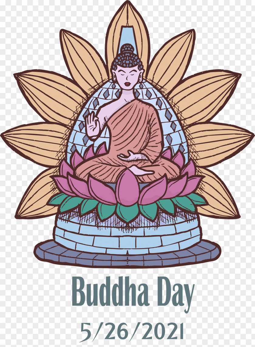 Vesak Day Buddha Jayanti Purnima PNG