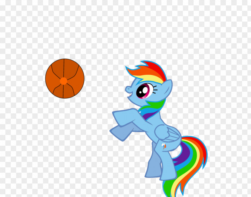 Basketball Rainbow Dash Color PNG