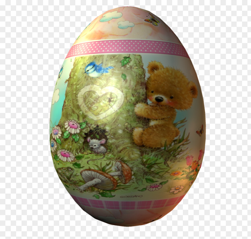 Bear On The Tree Pattern Eggs Easter Bunny Egg Fried PNG