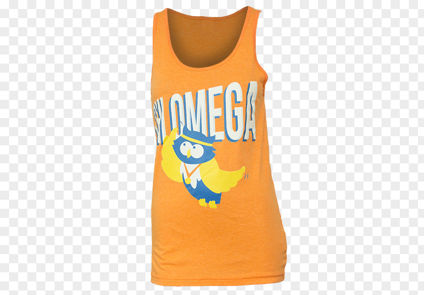 Chi Omega Sleeveless Shirt T-shirt Gilets PNG