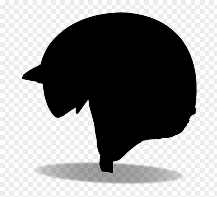 Clip Art Silhouette Snout Black M PNG