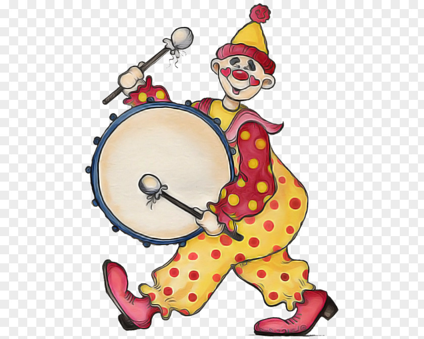 Clown Hand Drum Jester Performing Arts PNG