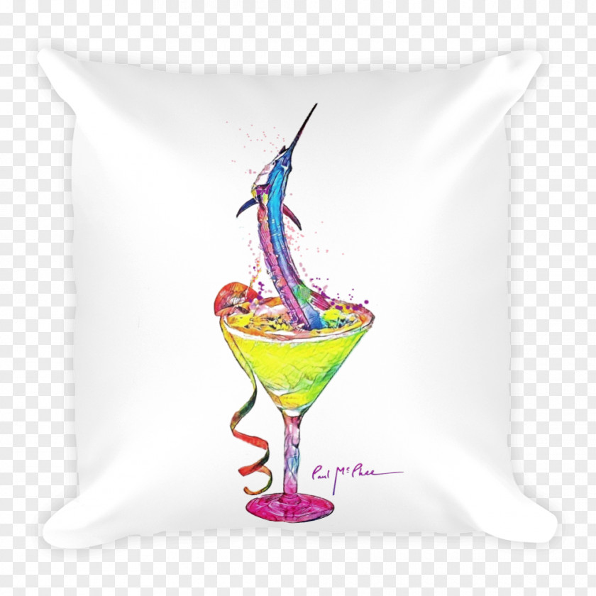 Martini Cocktail Juice Tequila Pillow PNG