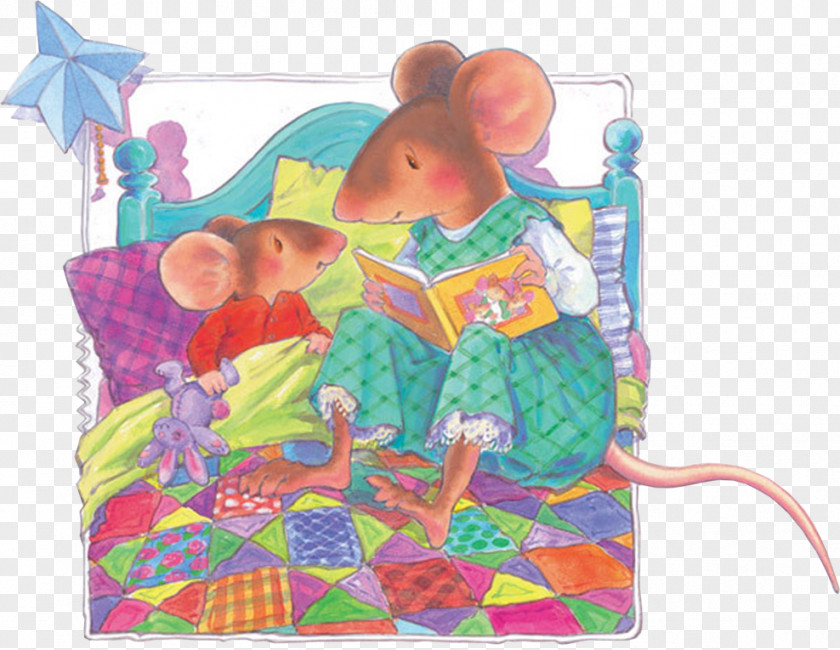 Mouse Bedtime Story Child Rat PNG