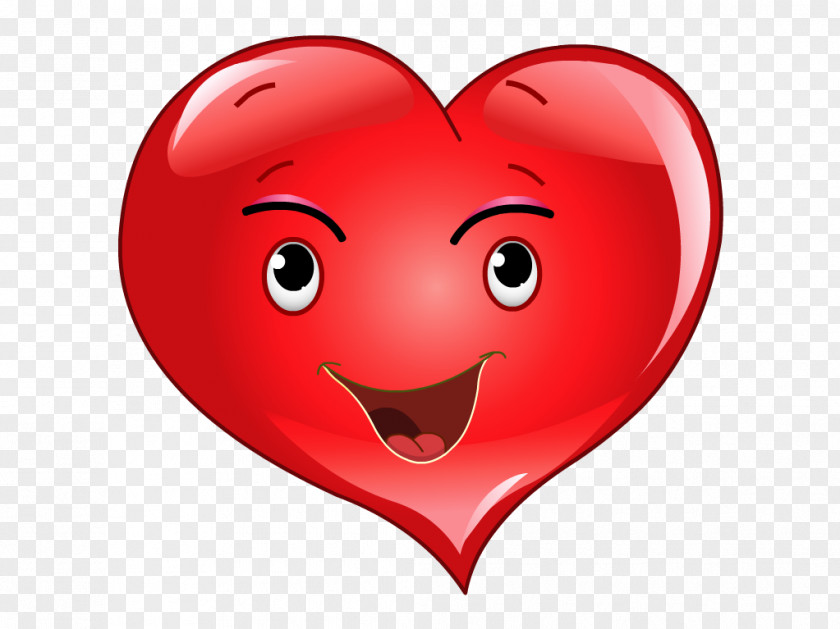 Valentine's Day Love Smiley Clip Art PNG
