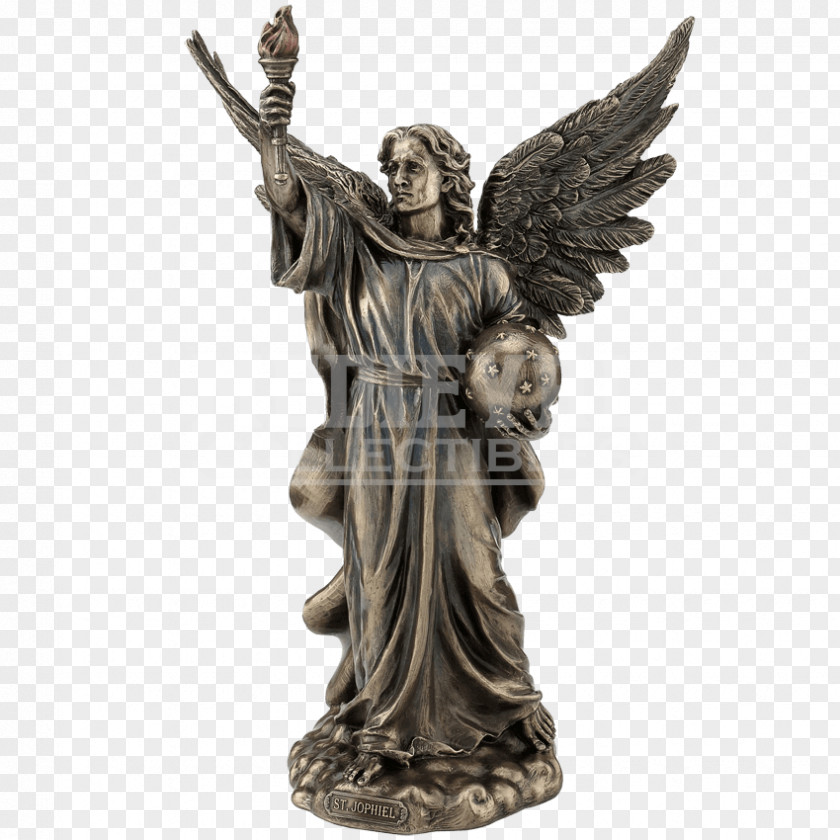 Angel Michael Gabriel Jophiel Archangel Statue PNG