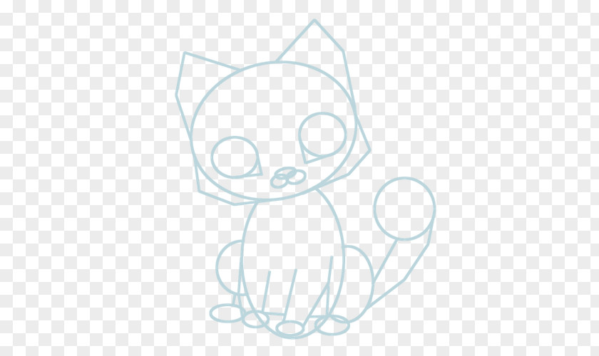 Black Dog Puppy Cat Line Art White Sketch PNG