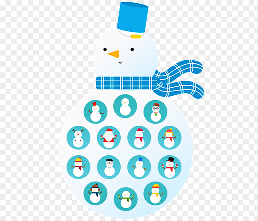 Several Snowman Illustration Winter 18 Truths PNG