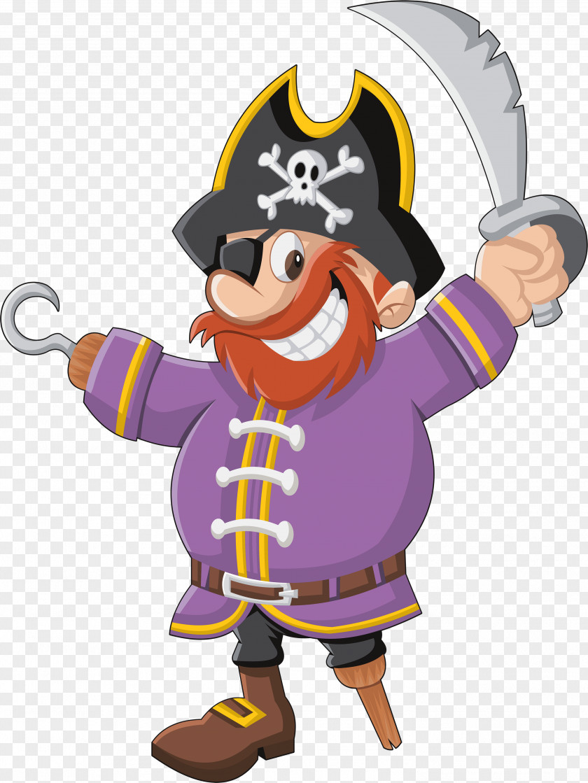 Cartoon Pirates Piracy Drawing Illustration PNG
