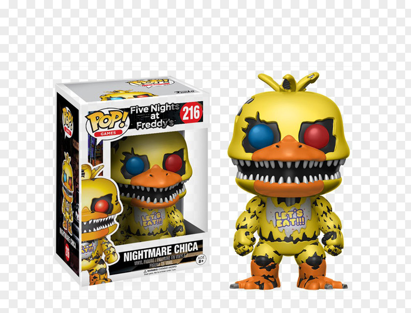 Horor Amazon.com Five Nights At Freddy's: The Twisted Ones Funko Action & Toy Figures PNG