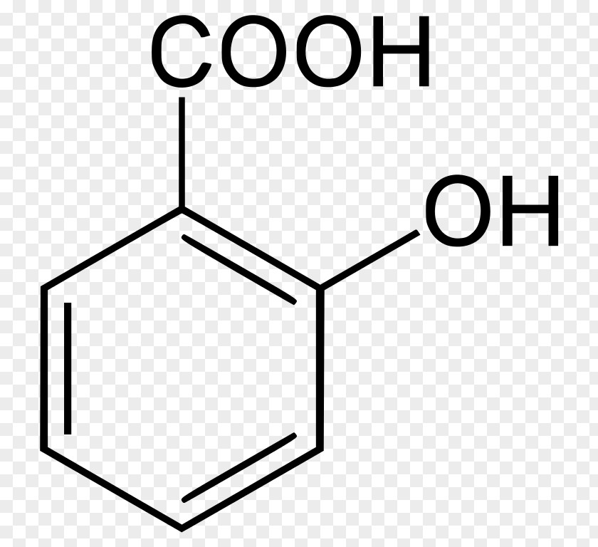 Salicylic Acid Structural Formula Structure Anthranilic PNG