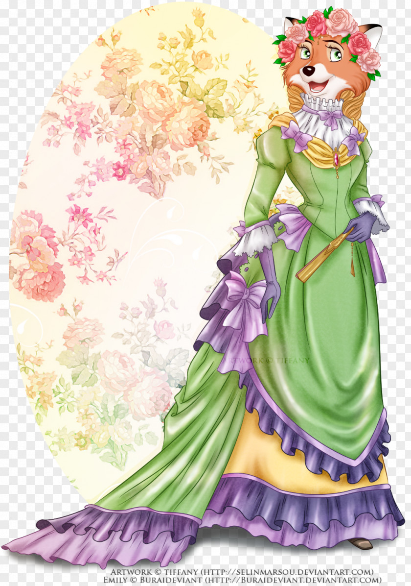 Spring Doll Dress Ball Gown Drawing Evening PNG