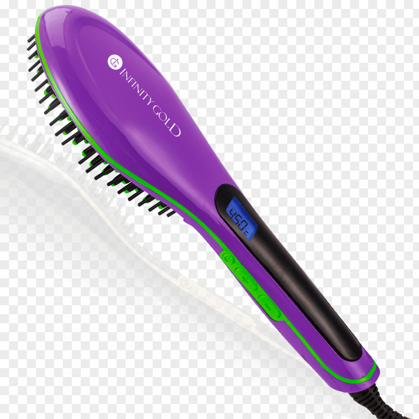 Hair Iron Comb Straightening Dryers Hairbrush PNG