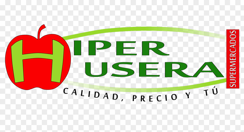 Logo Tipo Super Mercado Hiper Usera Supermarket Brand PNG