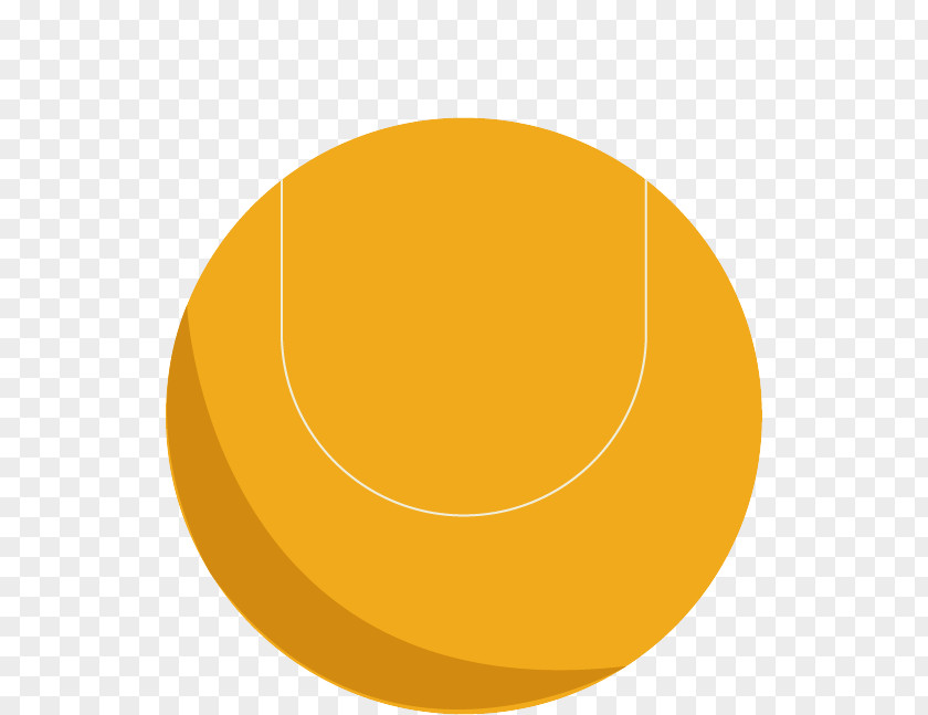 Tennis Pattern Circle Angle Yellow Material PNG