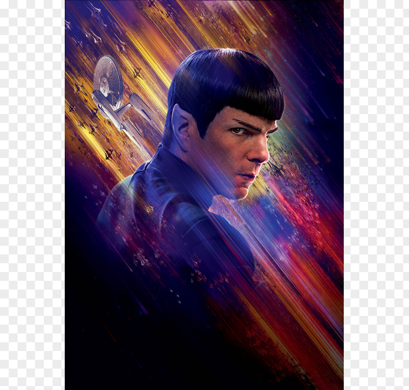 Zachary Quinto Star Trek Beyond Spock Pavel Chekov Uhura PNG
