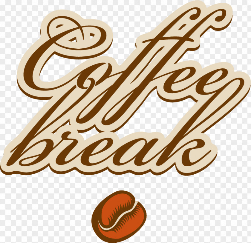 Cartoon English Alphabet Coffee Caffxe8 Americano PNG