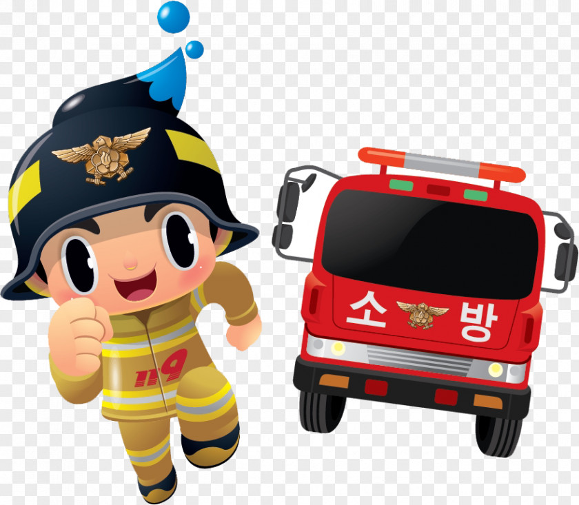 Firefighter Fire Services In South Korea Firefighting Station 대한민국 소방공무원 PNG