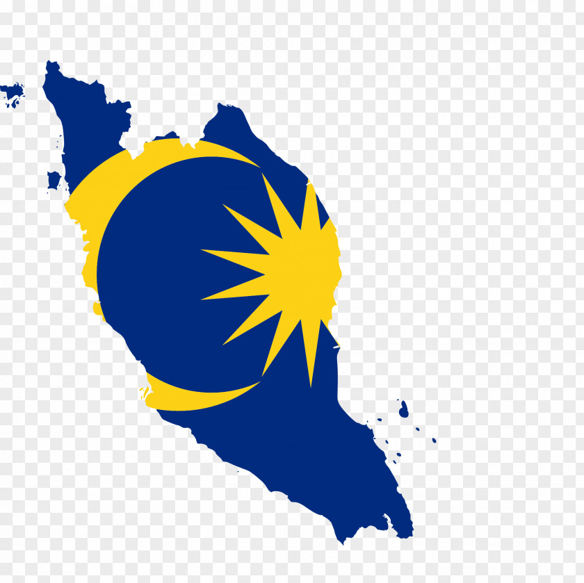 Flag Of Malaysia Peninsular Map Flags Asia PNG