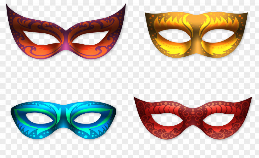 Light Effect Gathering Goggles Carnival Of Venice Mask Euclidean Vector PNG