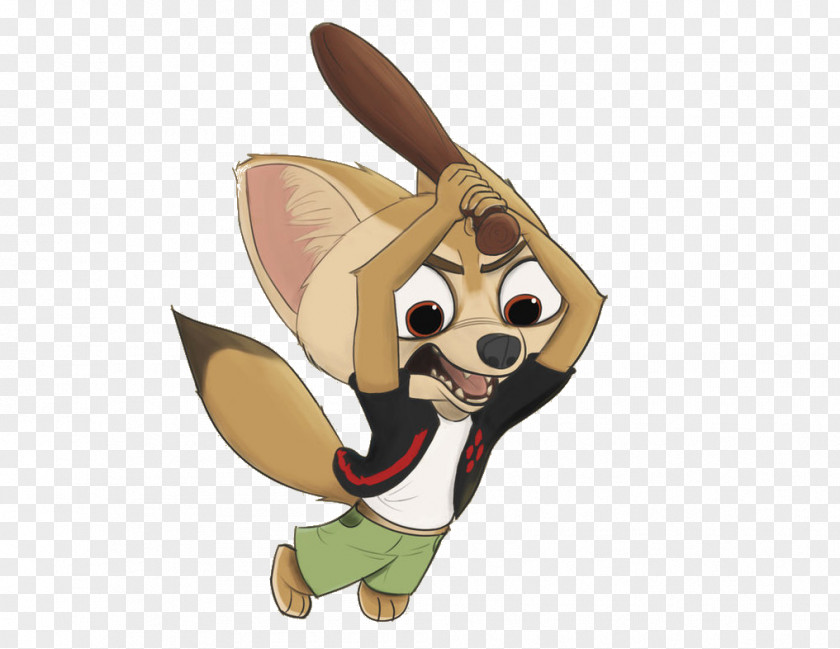 Puppy Finnick Art Fennec Fox Dog Breed PNG