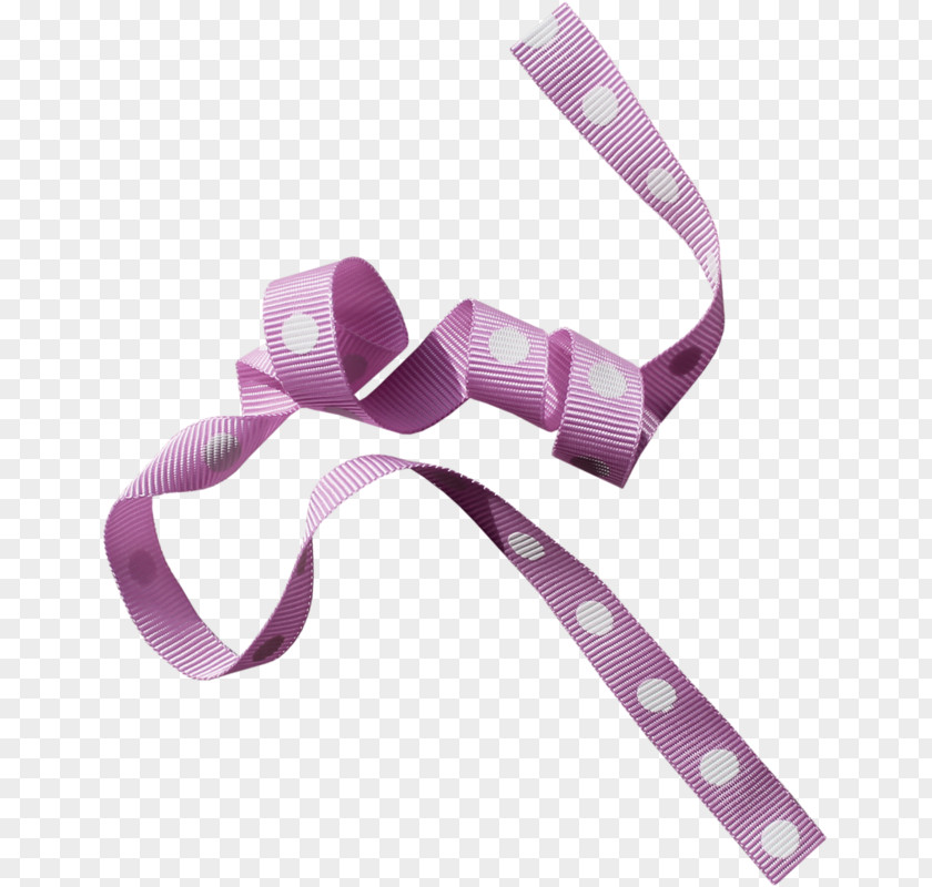 Purple Ribbon Adhesive Tape Textile PNG