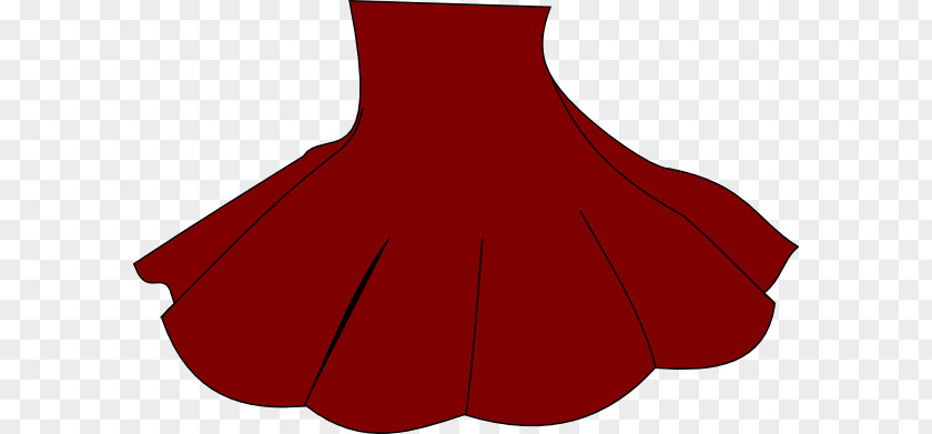 Skirt Red PNG , women's red skirt illustration clipart PNG