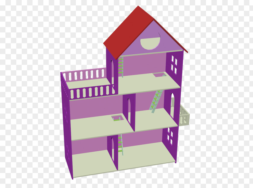 Stairs Dollhouse Plywood PNG