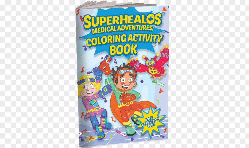 Activity Book SuperHealos Hospital Adventures: : Monkey Madness Toy Font PNG