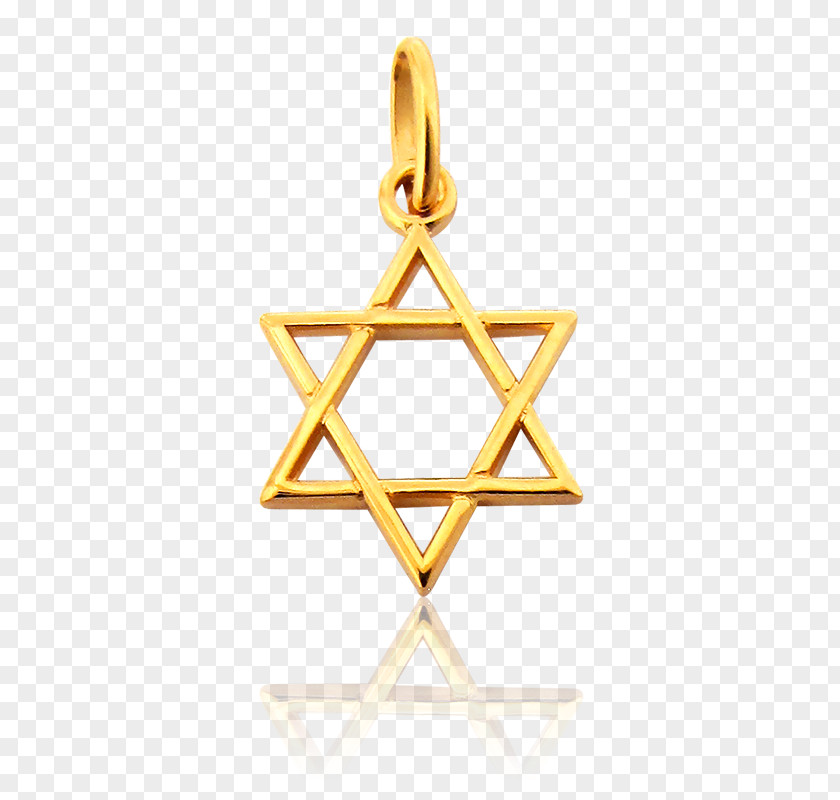 Gold Star Of David Charms & Pendants Triangle Polygon PNG