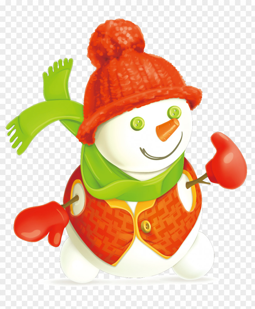 Snowman Winter Santa Claus Christmas Gift Stockings PNG