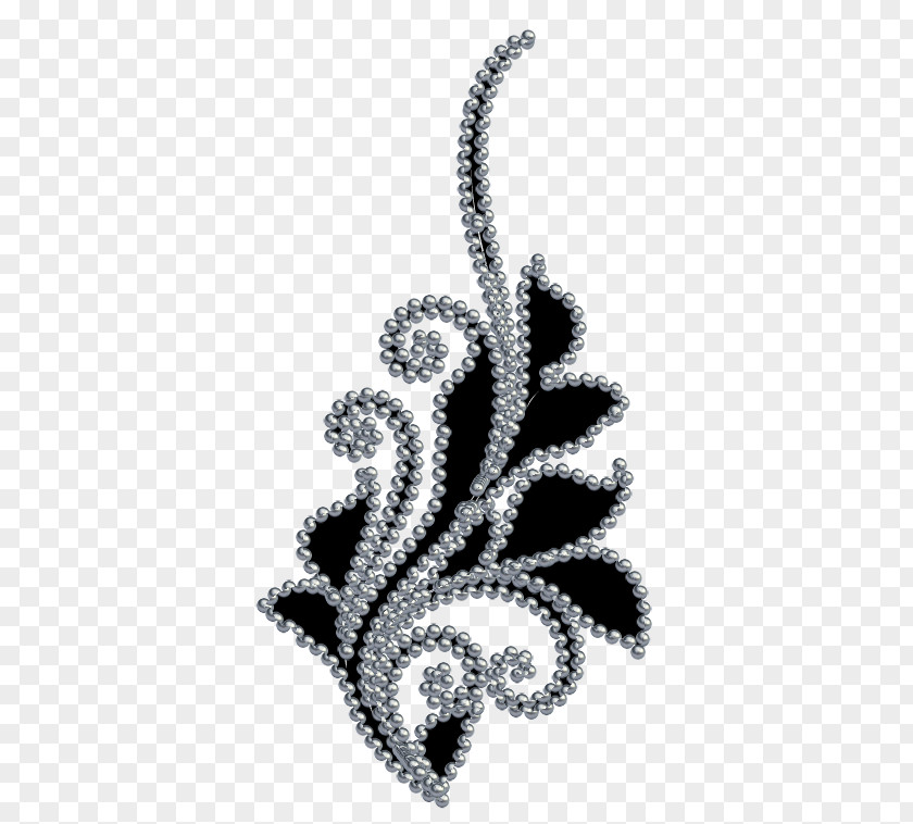 String Of Pearls Embroidery Bead Pattern PNG