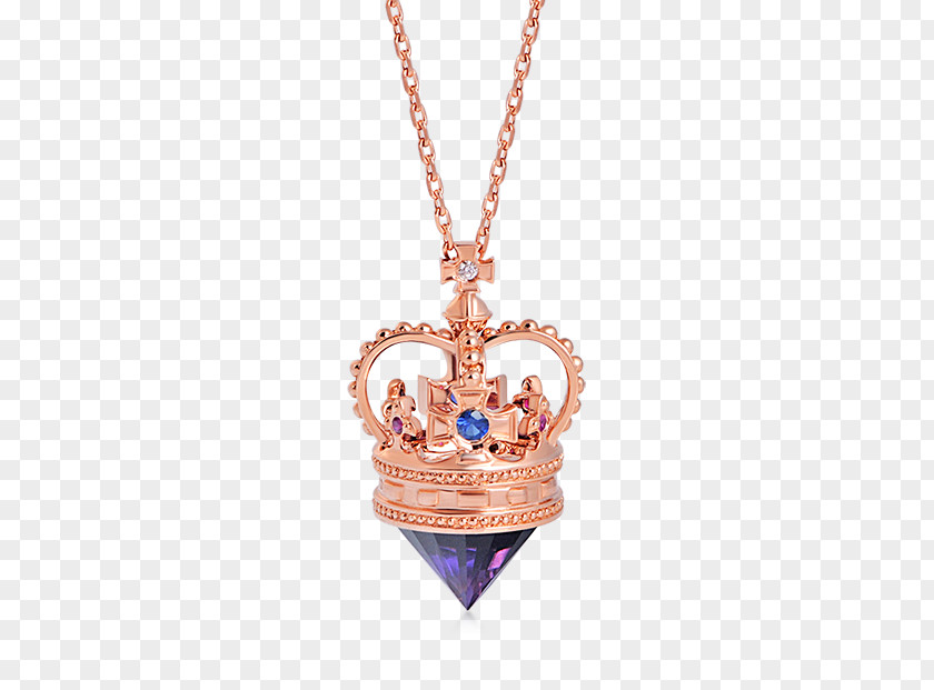 Necklace Locket Jewellery Sapphire Gold PNG