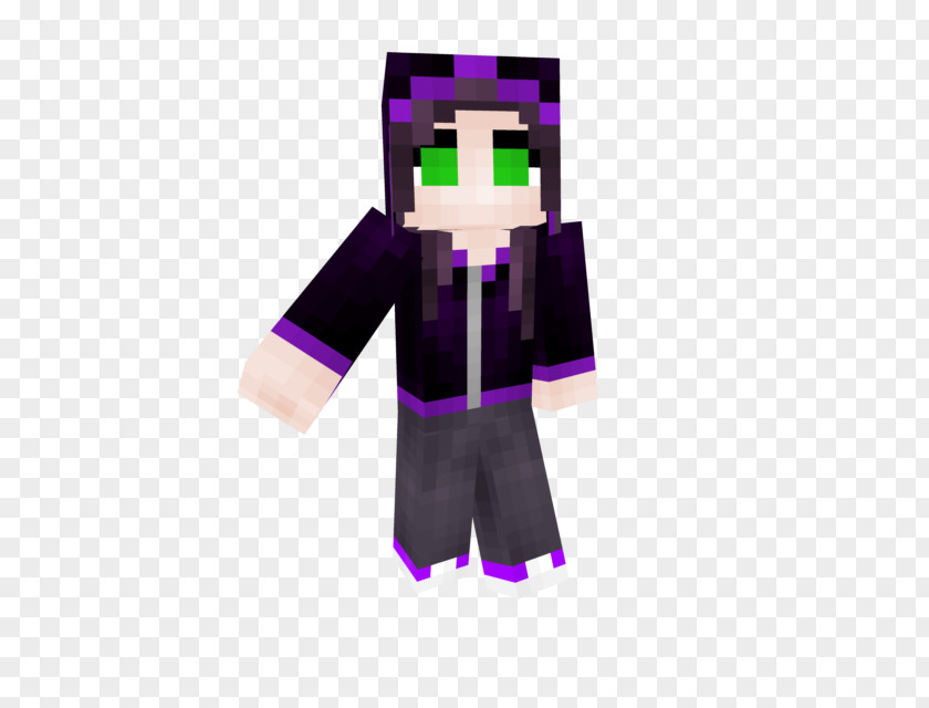 Papercraft Minecraft Minecraft: Pocket Edition Enderman Hoodie Multiplayer Video Game PNG