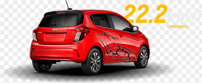 Red Spark 2018 Chevrolet City Car 2017 PNG