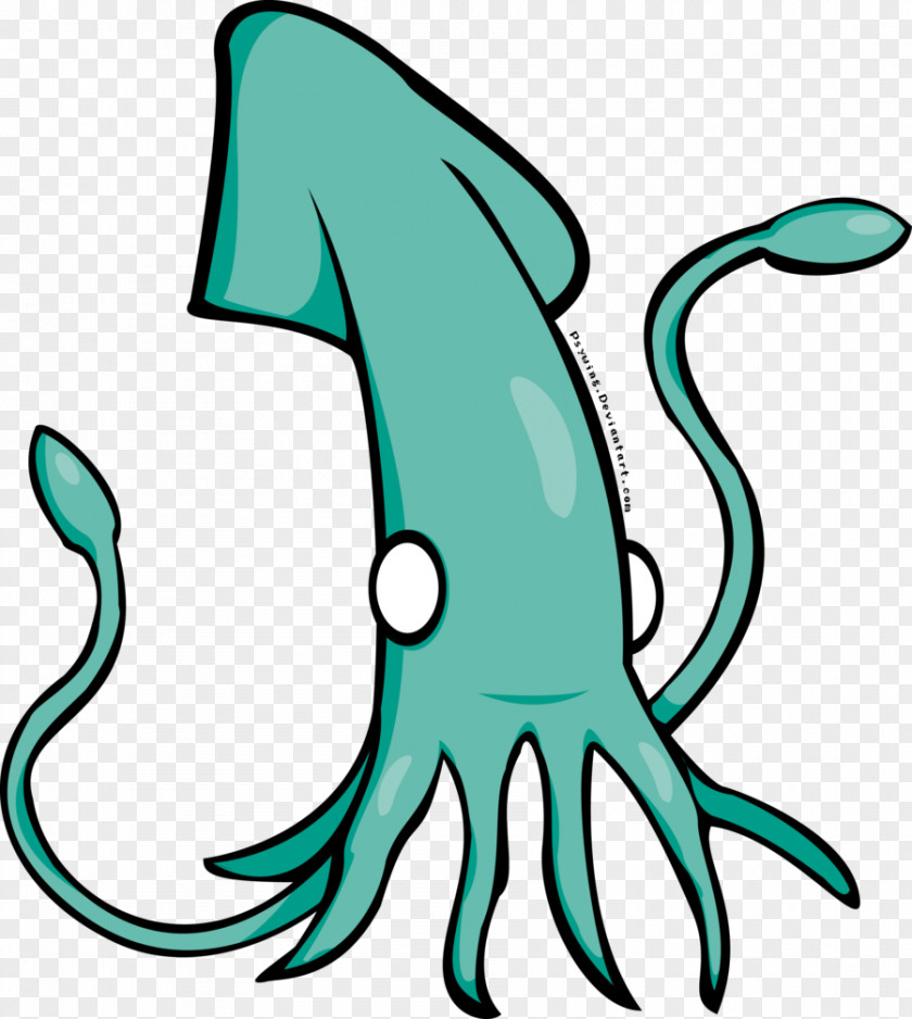 Squid Octopus Drawing Clip Art PNG