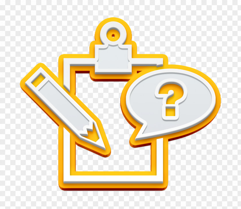 Academic 2 Icon Question Class Note Symbol Education PNG