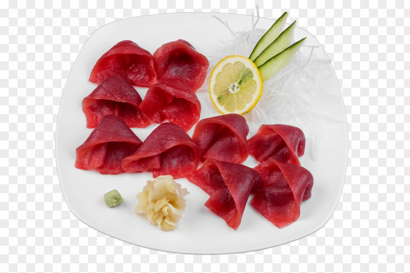 Ahi Tuna Sashimi Prosciutto Bresaola Carpaccio Crudo Recipe PNG